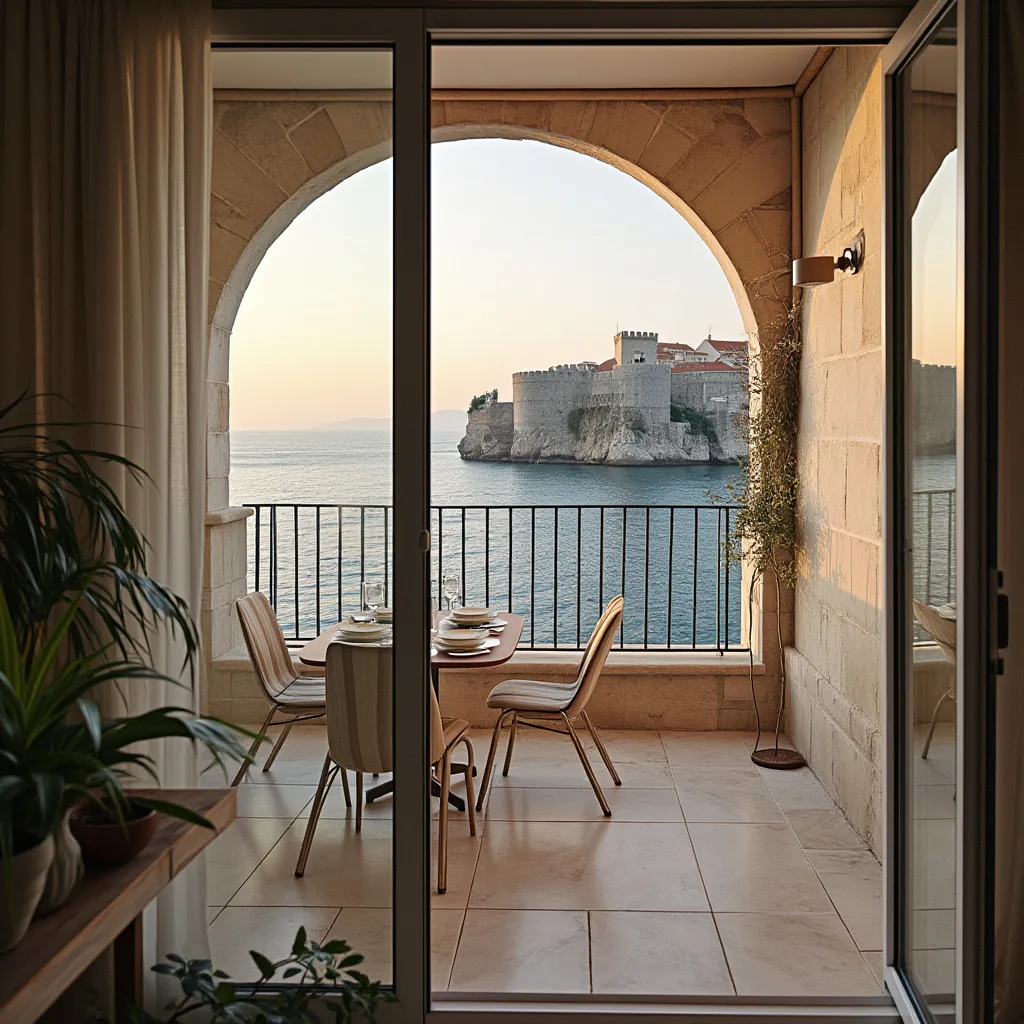 Luksuzni apartman s pogledom na more, Dubrovnik